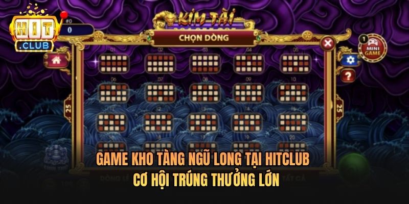 Game Kho Tàng Ngũ Long Tại Hitclub
