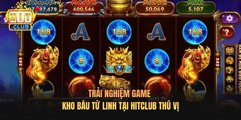 Trải nghiệm Game Kho Báu Tứ Linh Tại Hitclub thú vị